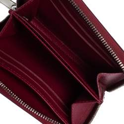 Louis Vuitton, Bags, Louis Vuitton Zippy Coin Fuchsia Interior Rare Compact  Wallet Epi Purple