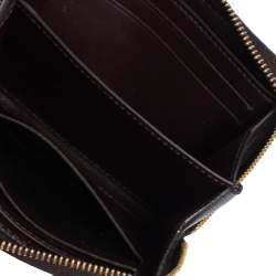 Pre Owned Louis Vuitton Amarante Monogram Vernis Zippy Coin Purse