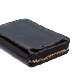 Pre Owned Louis Vuitton Amarante Monogram Vernis Zippy Coin Purse