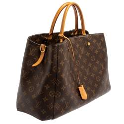 Pre Owned Louis Vuitton Monogram Canvas Montaigne GM Bag
