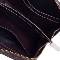 Pre Owned حافظة عملات معدنية لوى فيتون سحاب فيرنيه مونوغرامى عنابية