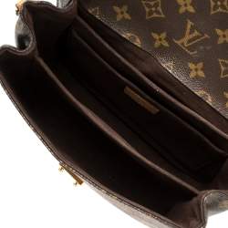 Pre Owned Louis Vuitton Monogram Canvas Pochette Metis Bag