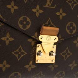 Pre Owned Louis Vuitton Monogram Canvas Pochette Metis Bag