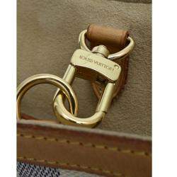 مملوكة مسبقًا Louis Vuitton White Damier Azur Canvas Hampstead MM Bag