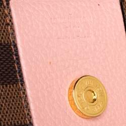 Pre Owned Louis Vuitton Magnolia Damier Ebene Bond Street BB Bag