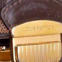 Pre Owned Louis Vuitton Damier Ebene Coated Canvas Sistina Wallet