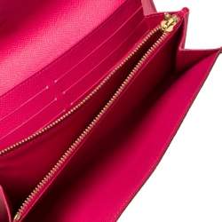 مملوكة مسبقًا Louis Vuitton Black Monogram Multicolore Canvas Sarah Wallet