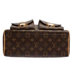 Pre Owned Louis Vuitton Monogram Canvas Manhattan PM Satchel