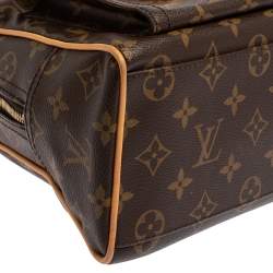 Pre Owned Louis Vuitton Monogram Canvas Manhattan PM Satchel