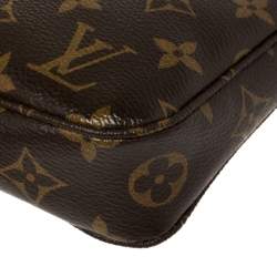 Pre Owned Louis Vuitton Monogram Canvas Monogram Pochette Accessoires 