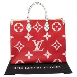 مملوكة مسبقًا Louis Vuitton Multicolor Monogram Giant Canvas Onthego GM Bag