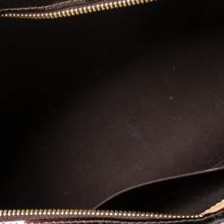 Pre Owned Louis Vuitton Amarante Monogram Vernis Brentwood Bag