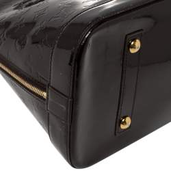مملوكة مسبقًا Louis Vuitton Amarante Monogram Vernis Alma GM Bag