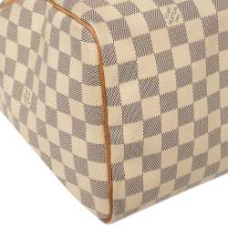 Pre Owned Louis Vuitton Damier Azur Canvas Speedy 30 Bag