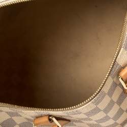 Pre Owned Louis Vuitton Damier Azur Canvas Speedy 30 Bag