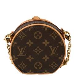 Pre Owned Louis Vuitton Monogram Canvas Boite Chapeau Necklace