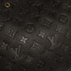 مملوكة مسبقًا Louis Vuitton Black Monogram Empreinte Leather Montaigne MM Bag