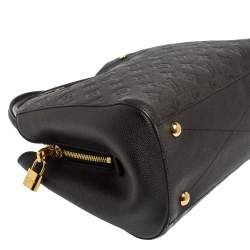 مملوكة مسبقًا Louis Vuitton Black Monogram Empreinte Leather Montaigne MM Bag