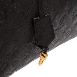مملوكة مسبقًا Louis Vuitton Black Monogram Empreinte Leather Montaigne MM Bag