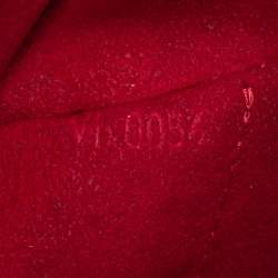 Pre Owned Louis Vuitton Damier Ebene Canvas and Leather Triana Bag