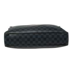 Pre Owned Louis Vuitton Damier Graphite Canvas Steeve Briefcase Bag