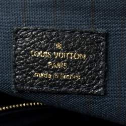 مملوكة مسبقًا Louis Vuitton Bleu Infini Empreinte Leather Lumineuse PM Bag