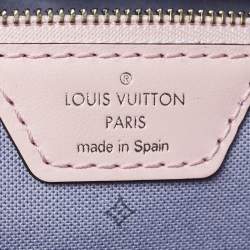 Pre Owned Louis Vuitton Pastel Tie Dye Monogram Canvas Neverfull Escale MM Bag