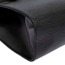 Pre Owned Louis Vuitton Black Epi Leather Dinard Bag