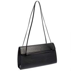 Pre Owned Louis Vuitton Black Epi Leather Dinard Bag