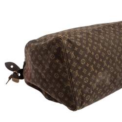 Pre Owned حقيبة لوي فيتون "سبيدي 30" ميني لين كانفاس مونوغرامي  فحمي
