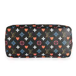 Louis Vuitton Black/Multicolor Monogram Canvas Game On Neverfull MM Bag