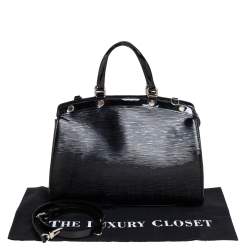 مملوكة مسبقًا Louis Vuitton Black Electric Epi Leather Brea MM Bag