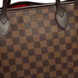 Pre Owned Louis Vuitton Damier Ebene Canvas Neverfull PM Bag
