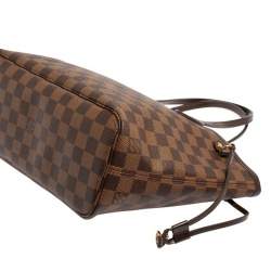 Pre Owned Louis Vuitton Damier Ebene Canvas Neverfull PM Bag