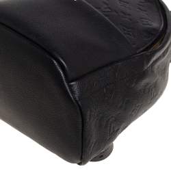 Pre Owned Louis Vuitton Black Empreinte Leather Sorbonne Backpack
