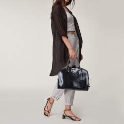 مملوكة مسبقًا حقيبة لوي فيتون بون نوف  جلد إيبي أسود اليكتريك GM 