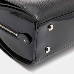 مملوكة مسبقًا حقيبة لوي فيتون بون نوف  جلد إيبي أسود اليكتريك GM 