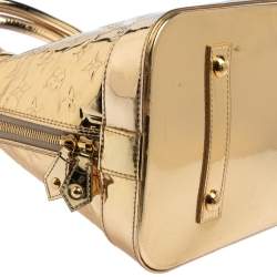 مملوكة مسبقًا حقيبة لوي فيتون "ألما إم إم" إصدار محدود مرآة  مونوغرامي فضي