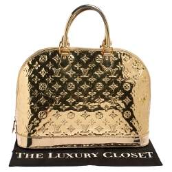 مملوكة مسبقًا حقيبة لوي فيتون "ألما إم إم" إصدار محدود مرآة  مونوغرامي فضي