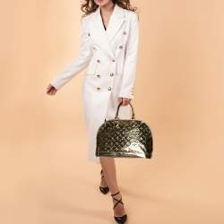 مملوكة مسبقًا حقيبة لوي فيتون "ألما إم إم" إصدار محدود مرآة  مونوغرامي فضي