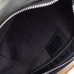 Pre Owned Louis Vuitton Black Monogram Mat Fowler Bag