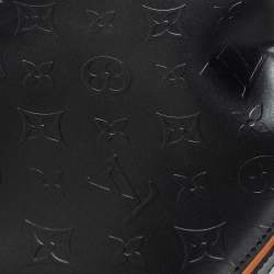 Pre Owned Louis Vuitton Black Monogram Mat Fowler Bag