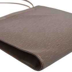 Pre Owned حقيبة لوي فيتون سان تروبيز جلد أيبي بنفسجي فاتح