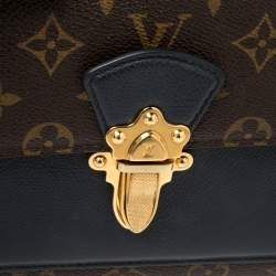 Pre Owned Louis Vuitton Blue/Brown Monogram Canvas Victoire Bag