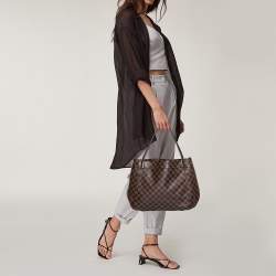 Pre Owned Louis Vuitton Damier Ebene Canvas Marylebone GM Bag