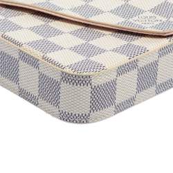 Pre Owned Louis Vuitton  Damier Azur Canvas Felicie Pochette 