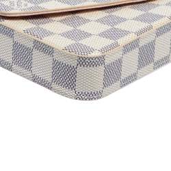 Pre Owned Louis Vuitton  Damier Azur Canvas Felicie Pochette 