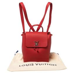 Pre Owned حقيبة ظهر لوي فيتون لوكمي جلد عجل أحمر داكن