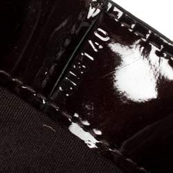 مملوكة مسبقًا حقيبة لوي فيتون ويلشاير إم إم جلد لامع مونوغرامي عنابي