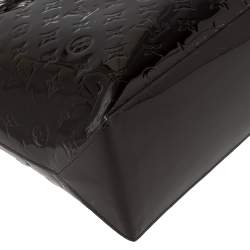 مملوكة مسبقًا حقيبة لوي فيتون ويلشاير إم إم جلد لامع مونوغرامي عنابي